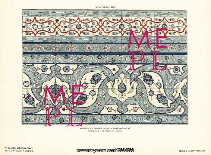 : Ceramic wall tiles decorated with flowers and : Ceramic wall tiles decorated with flowers and