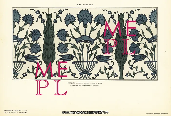 : Ceramic wall tiles decorated with foliage made : Ceramic wall tiles decorated with foliage made