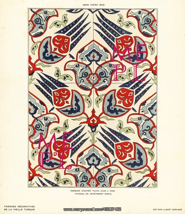 : Ceramic wall tiles decorated with tulips and flowers : Ceramic wall tiles decorated with tulips and flowers