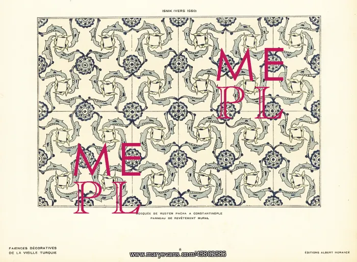 : Ceramic wall tiles with decorative lattice of : Ceramic wall tiles with decorative lattice of