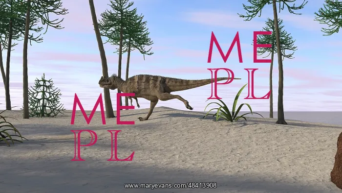 : Ceratosaurus hunting for its next meal : Ceratosaurus hunting for its next meal