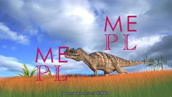 : Ceratosaurus hunting in prehistoric grasslands : Ceratosaurus hunting in prehistoric grasslands