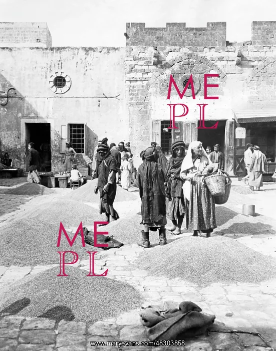 : Cereal market in Palestine, 1927 : Cereal market in Palestine, 1927