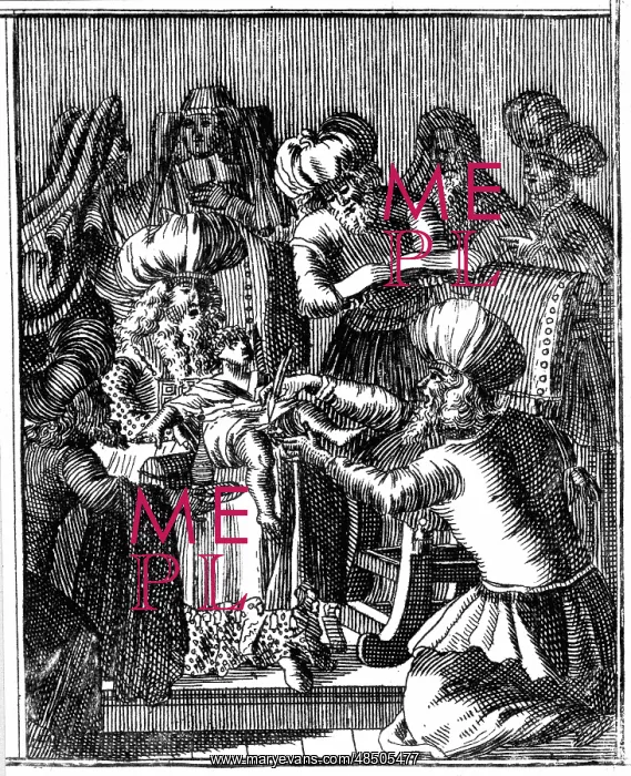 : Ceremony of Circumcision. From Jan Leusden Philogus : Ceremony of Circumcision. From Jan Leusden Philogus