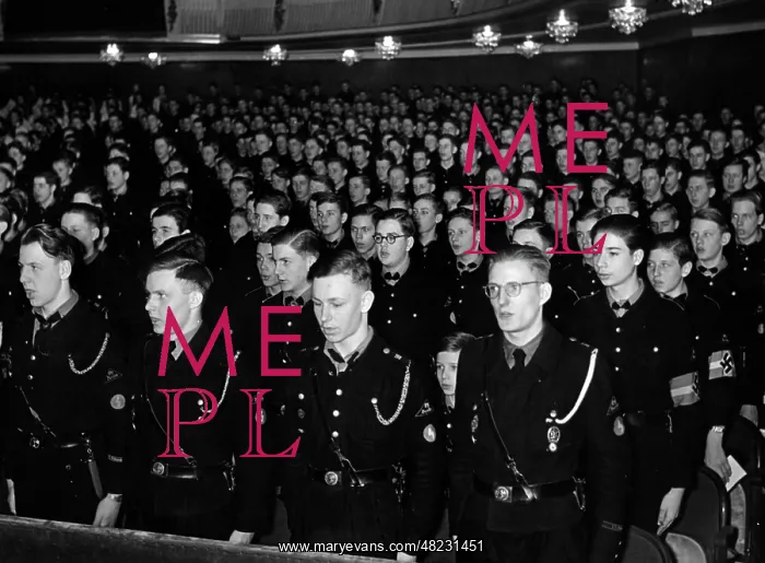 : Ceremony of obligation in Berlin, 1943 : Ceremony of obligation in Berlin, 1943