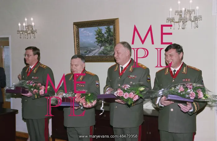 : Ceremony of presentation of Marshal Stars to generals : Ceremony of presentation of Marshal Stars to generals