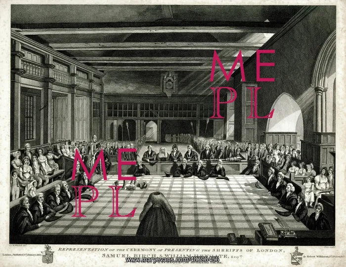 : Ceremony of Presenting the Sheriffs of London : Ceremony of Presenting the Sheriffs of London