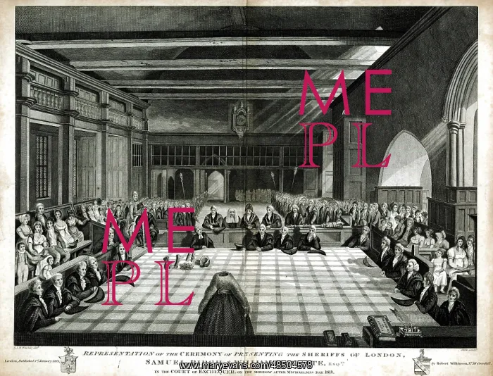 : Ceremony of Presenting the Sheriffs of London