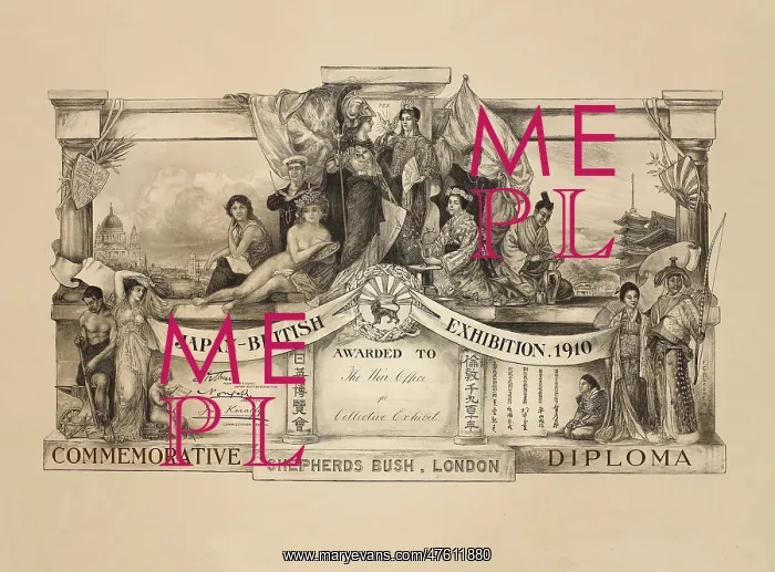 : Certificate - Japan-British Exhibition : Certificate - Japan-British Exhibition
