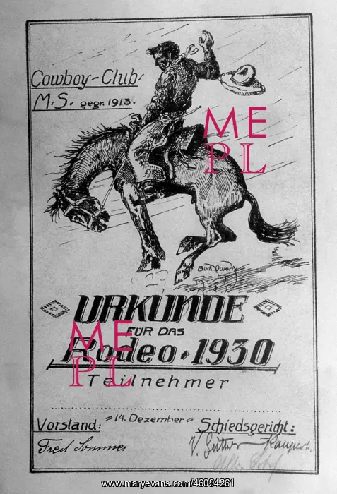 : Certificate for the participants of the rodeo on 14.12.1930 : Certificate for the participants of the rodeo on 14.12.1930