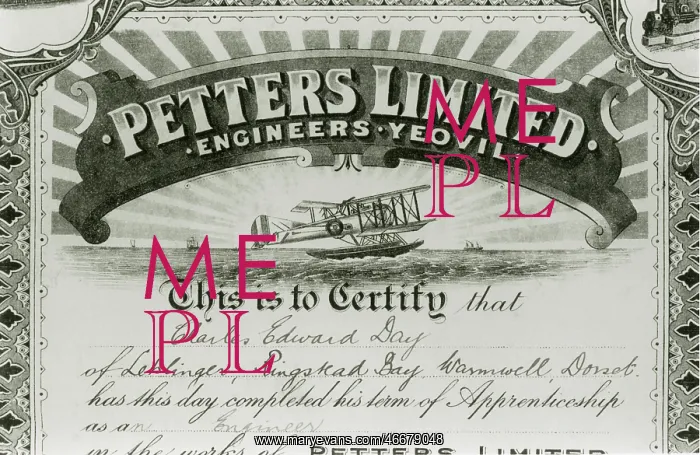 : Certification of apprenticeship to Charles Edward Day : Certification of apprenticeship to Charles Edward Day