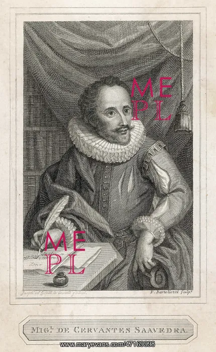  : CERVANTES. MIGUEL DE CERVANTES Spanish novelist