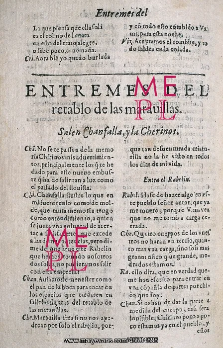 : CERVANTES SAAVEDRA, MIGUEL DE : CERVANTES SAAVEDRA, MIGUEL DE