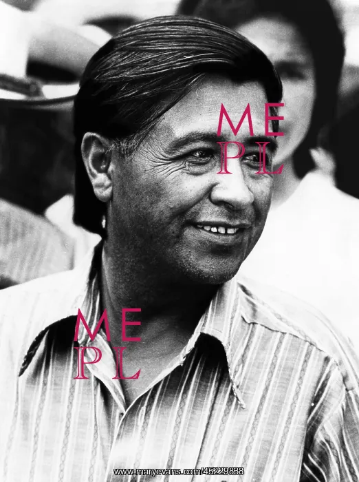 : Cesar Chavez, 1975. ? : Cesar Chavez, 1975. ?