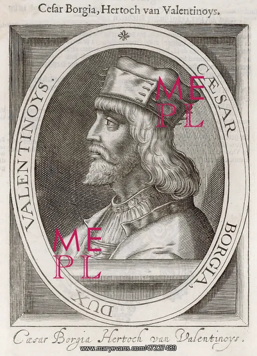 : CESARE BORGIA - 1 : CESARE BORGIA - 1