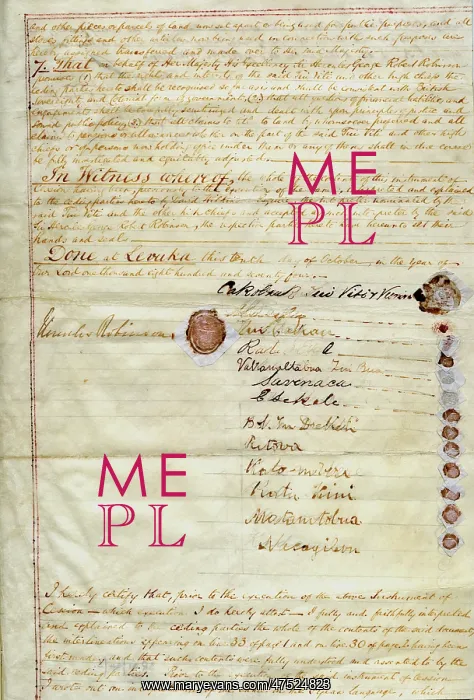 : Cession of Fiji to Great Britain : Cession of Fiji to Great Britain