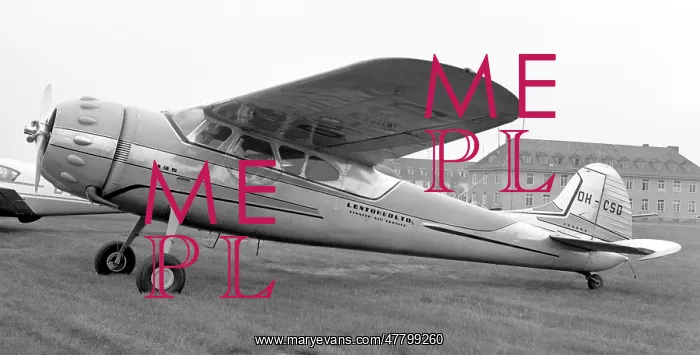 : Cessna 195B OH-CSD : Cessna 195B OH-CSD