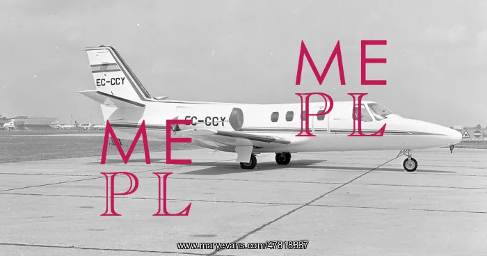 : Cessna 500 Citation I EC-CCY : Cessna 500 Citation I EC-CCY