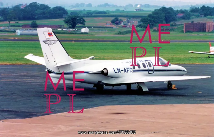 : Cessna 501 Citation I SP LN-AFC : Cessna 501 Citation I SP LN-AFC