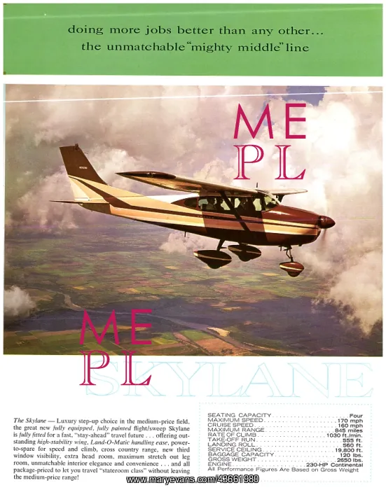 : Cessna Skylane : Cessna Skylane