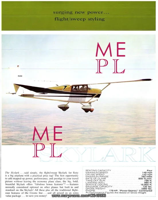 : Cessna Skylark : Cessna Skylark