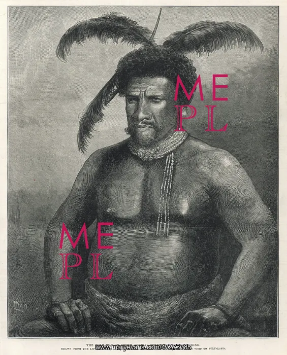 : CETEWAYO or CETSHWAYO Zulu king : CETEWAYO or CETSHWAYO Zulu king