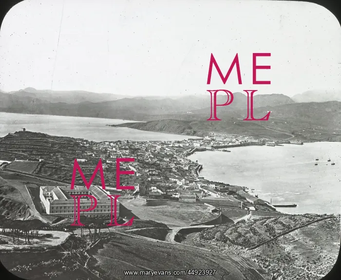 : Ceuta from signal station : Ceuta from signal station