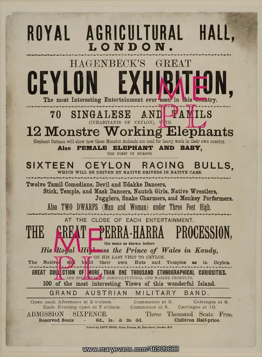  : Ceylon Exhibition