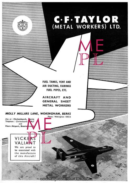 : C.F.Taylor Metal Workers : C.F.Taylor Metal Workers