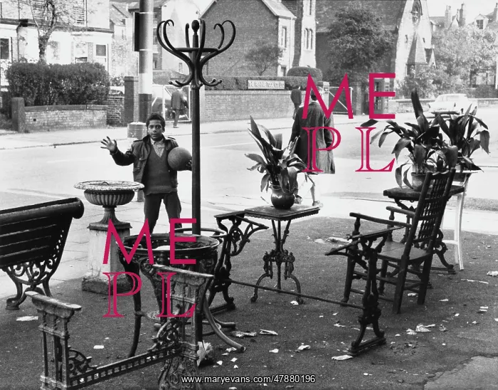 : Chairs and Ironwork for sale - Manchester 1966 : Chairs and Ironwork for sale - Manchester 1966