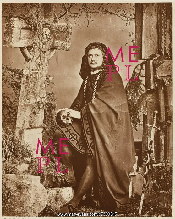 : CHALES FECHTER AS HAMLET : CHALES FECHTER AS HAMLET