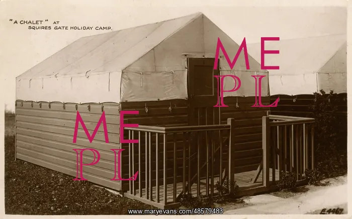 : A chalet at Squires Gate Holiday Camp : A chalet at Squires Gate Holiday Camp