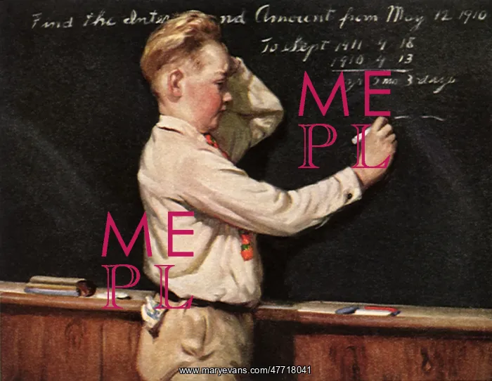 : At the Chalkboard : At the Chalkboard