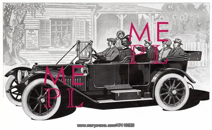 : Chalmers Motor Car 1913 : Chalmers Motor Car 1913