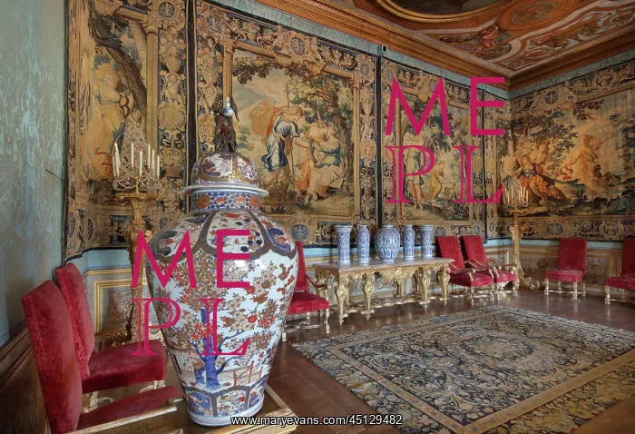 : Chamber of the Muses, Chateau de Vaux-le-Vicomte : Chamber of the Muses, Chateau de Vaux-le-Vicomte