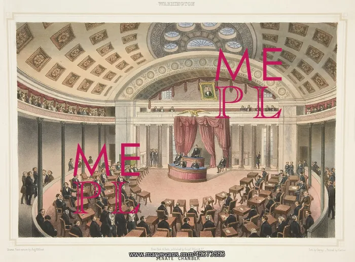 : Chamber of Senate, in the US Capital in Washington : Chamber of Senate, in the US Capital in Washington