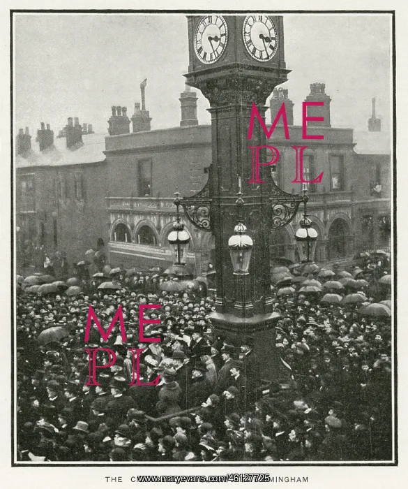 : Chamberlain Clock in Birmingham : Chamberlain Clock in Birmingham