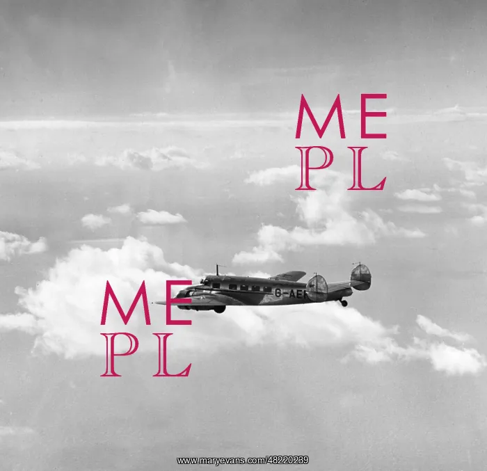 : Chamberlain's plane on the way to Munich, 1938 : Chamberlain's plane on the way to Munich, 1938