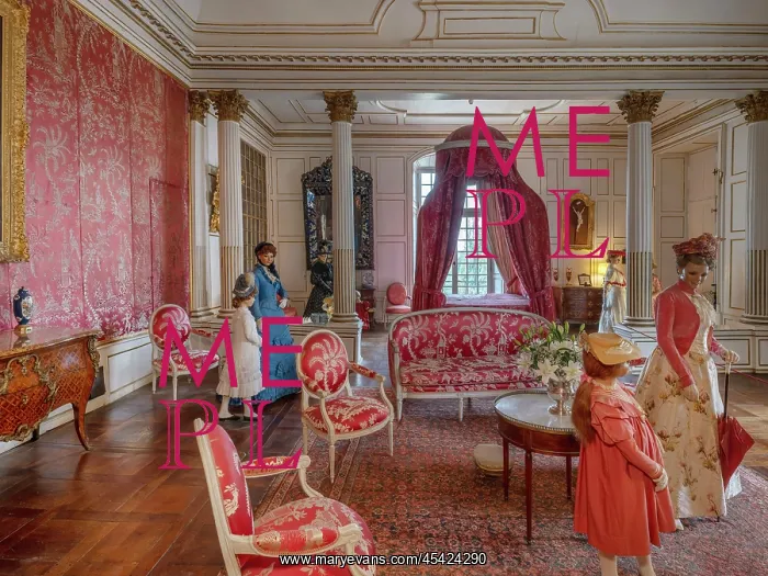 : Chambre du Roi, Chateau d'Usse, Indre-et-Loire, France : Chambre du Roi, Chateau d'Usse, Indre-et-Loire, France