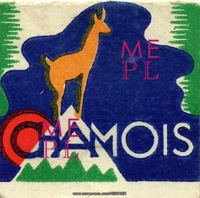 : Chamois Match Box : Chamois Match Box