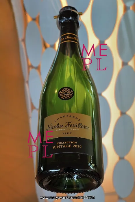 : Champagne bottle, Espace Nicolas Feuillatte, Chouilly, Marne : Champagne bottle, Espace Nicolas Feuillatte, Chouilly, Marne