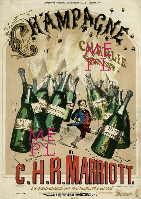 : Champagne Charlie - Music Sheet : Champagne Charlie - Music Sheet