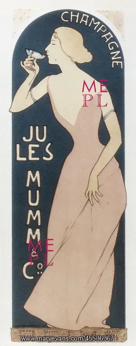 : Champagne Jules Mumm and Co (1894). Poster by : Champagne Jules Mumm and Co (1894). Poster by