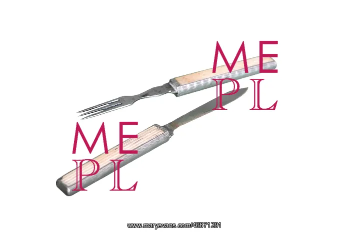 : Champagne Knife and Fork : Champagne Knife and Fork