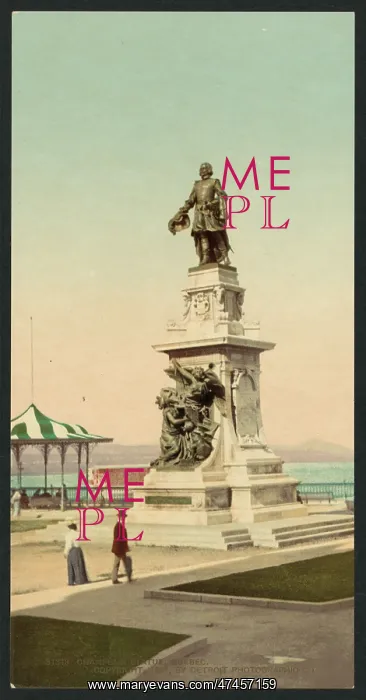  : Champlain statue, Quebec