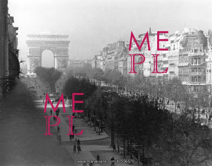 : The Champs Elysees, Paris, France : The Champs Elysees, Paris, France
