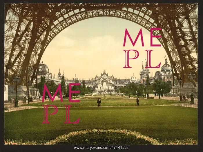 : Champs de Mars, Exposition Universal, 1900, Paris, France : Champs de Mars, Exposition Universal, 1900, Paris, France
