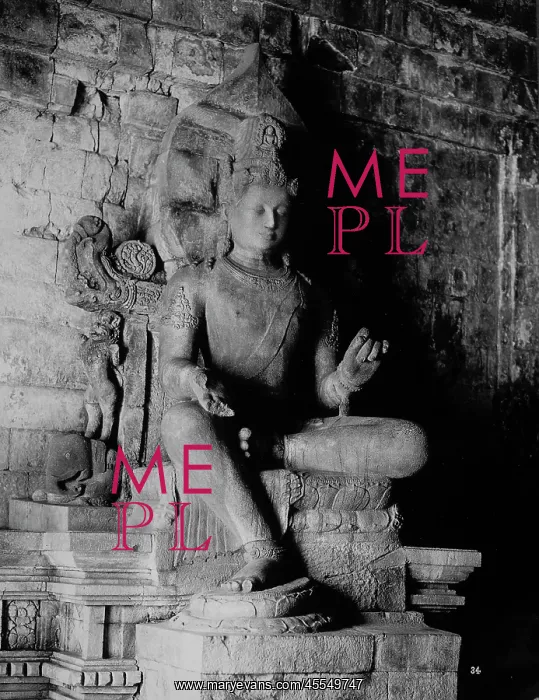  : Chandi Mendut - temple - buddha - statue