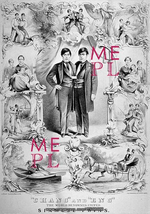 : Chang and Eng Bunker, The Original Siamese Twins : Chang and Eng Bunker, The Original Siamese Twins