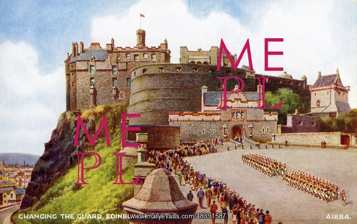 : Changing the Guard, Edinburgh Castle, Midlothian : Changing the Guard, Edinburgh Castle, Midlothian